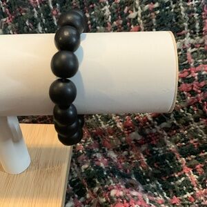 New unisex black bracelet handmade